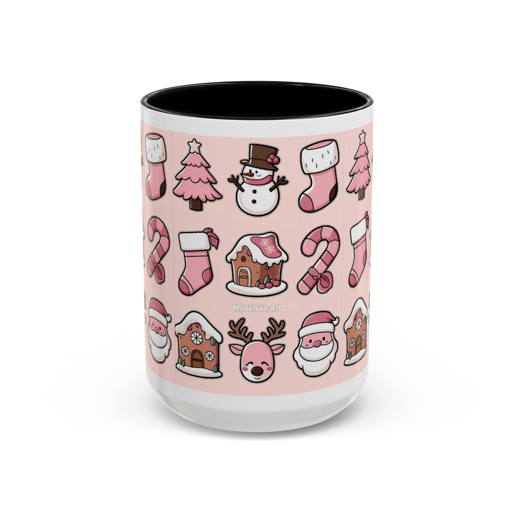 Accent Coffee Mug — Classic Two-Tone Ceramic Coffee Cup (11oz & 15oz)