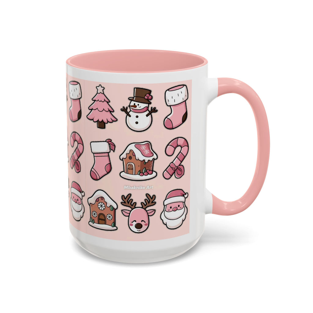 Accent Coffee Mug — Classic Two-Tone Ceramic Coffee Cup (11oz & 15oz)