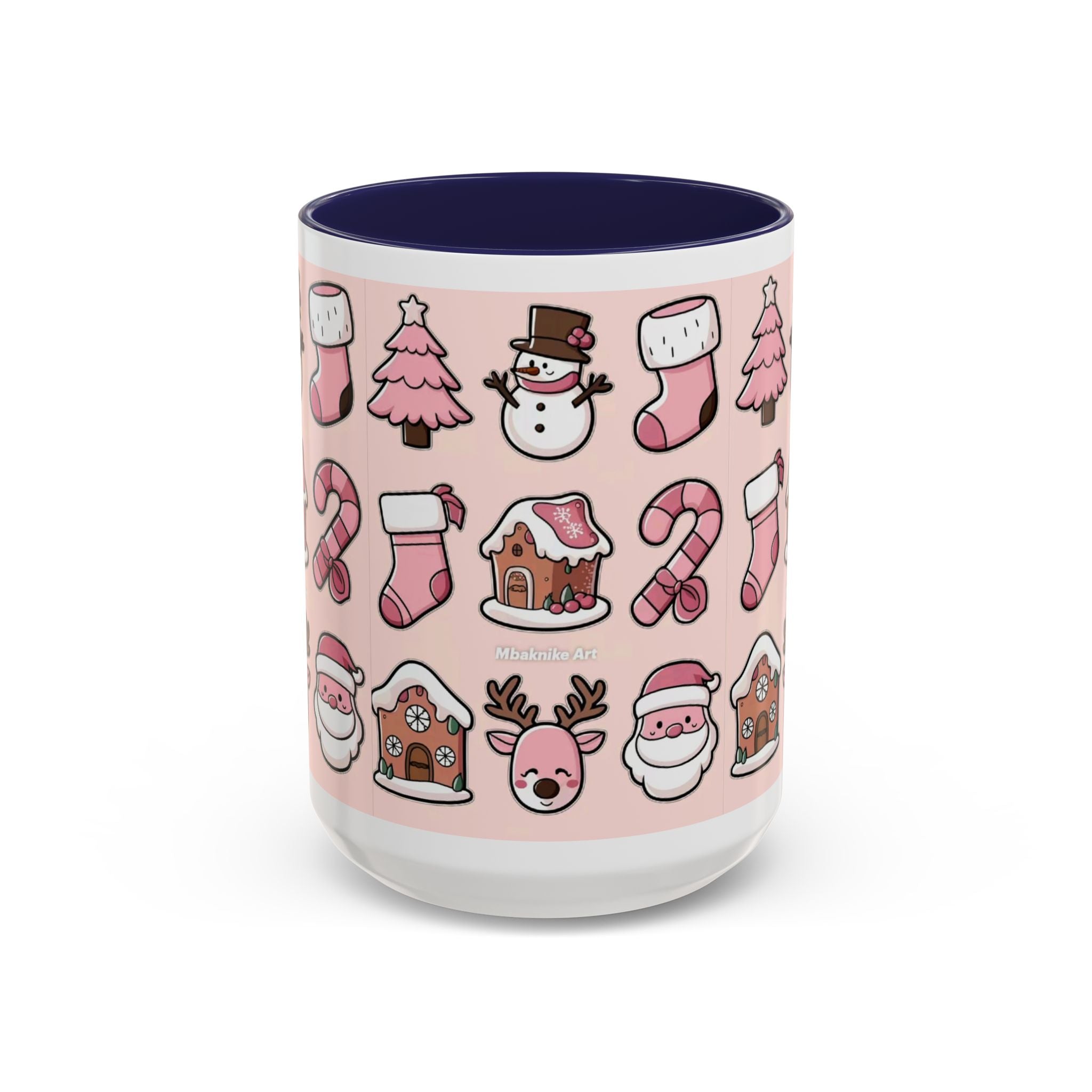 Accent Coffee Mug — Classic Two-Tone Ceramic Coffee Cup (11oz & 15oz)