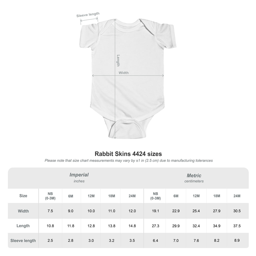 Infant Bodysuit — Fine Jersey Baby Onesie