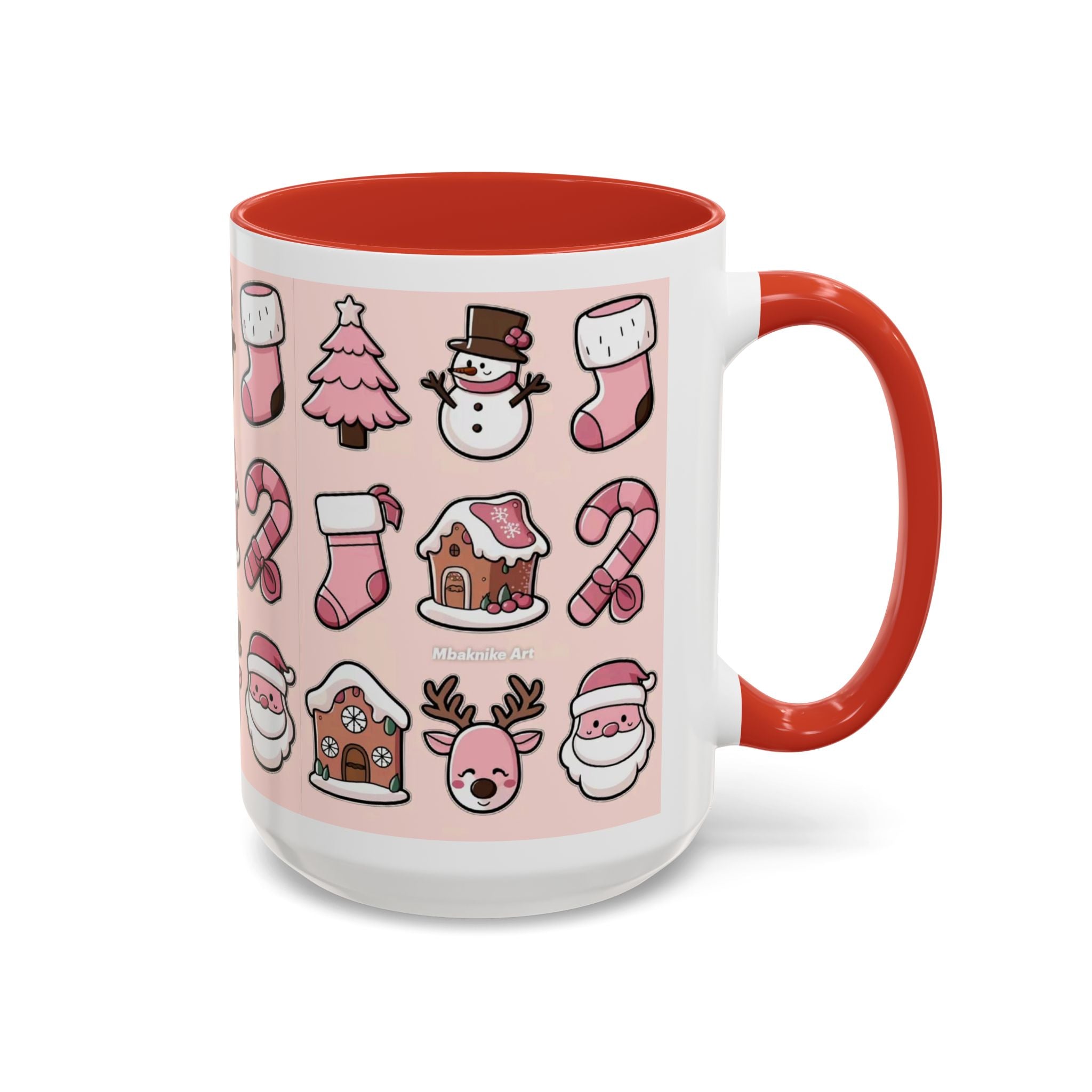 Accent Coffee Mug — Classic Two-Tone Ceramic Coffee Cup (11oz & 15oz)