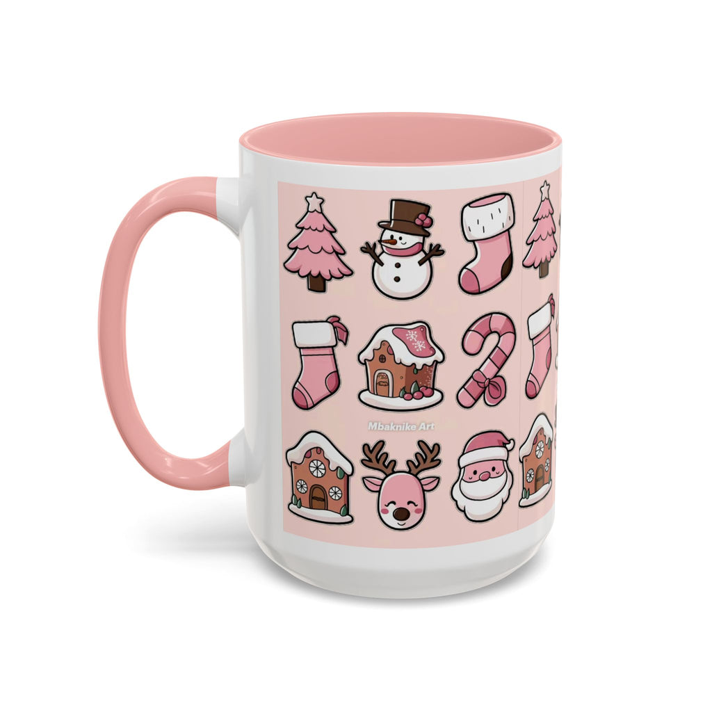 Accent Coffee Mug — Classic Two-Tone Ceramic Coffee Cup (11oz & 15oz)