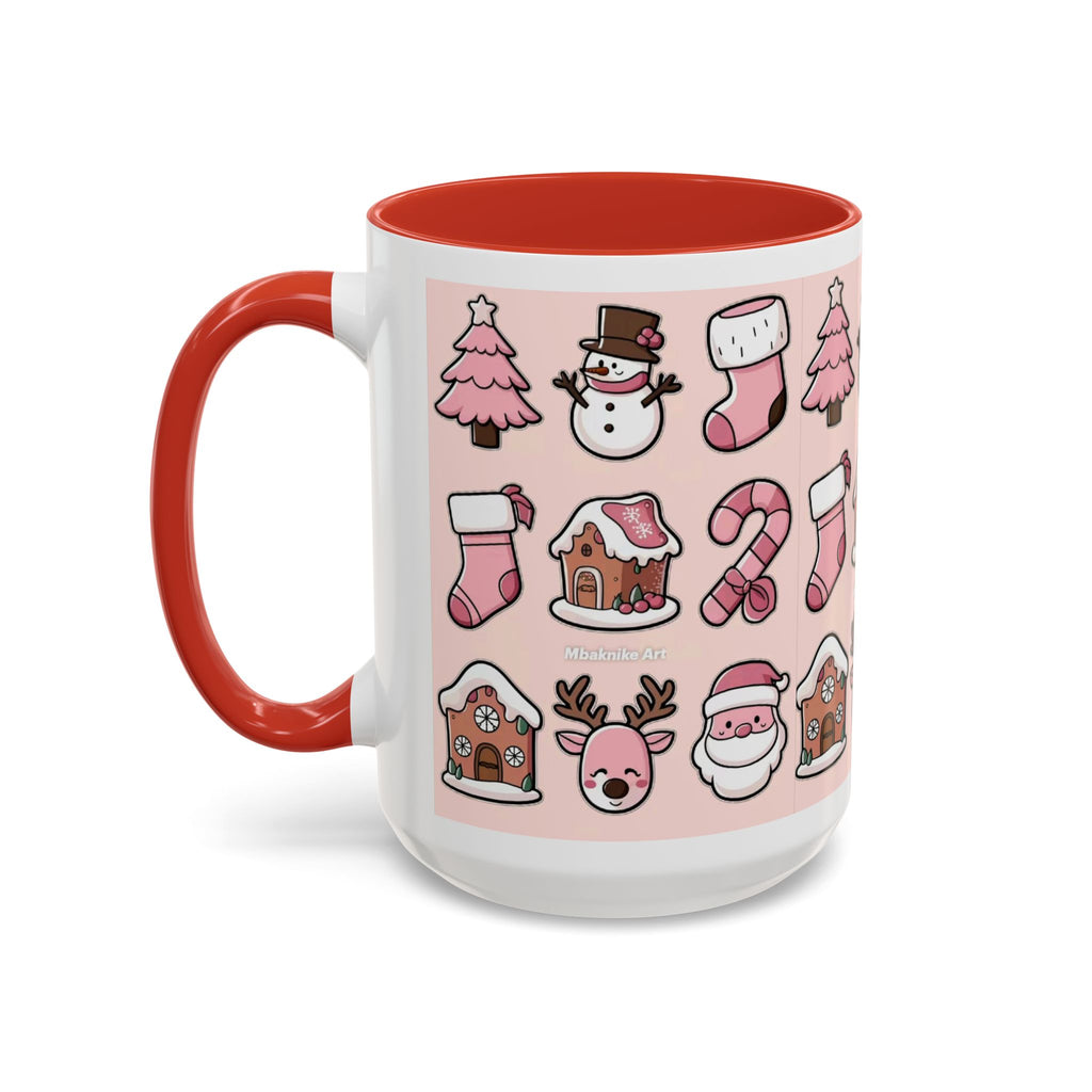 Accent Coffee Mug — Classic Two-Tone Ceramic Coffee Cup (11oz & 15oz)